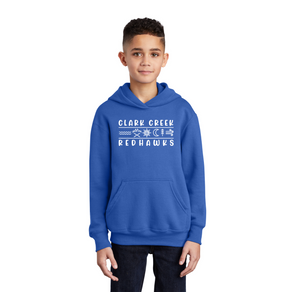 Clark Creek Spirit Wear 2023-24 On-Demand Store-Youth Unisex Hoodie