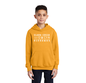 Clark Creek Spirit Wear 2023-24 On-Demand Store-Youth Unisex Hoodie