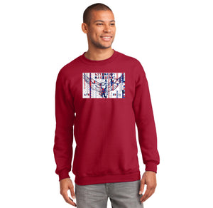 Literary Mag Club (Liberty Traditional) Spirit Wear 2023-24 On-Demand-Adult Unisex Crewneck Port & Company Essential Fleece Sweatshirt