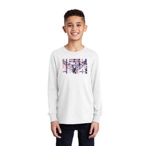 Literary Mag Club (Liberty Traditional) Spirit Wear 2023-24 On-Demand-Youth Unisex Port & Company Long Sleeve Shirt