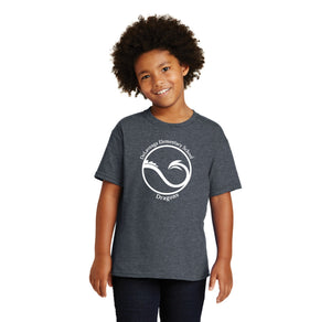 Delaveaga Elementary Spirit Wear 2023/24 On-Demand-Youth Unisex T-Shirt Circle Logo