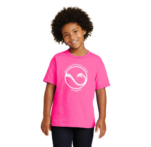 Delaveaga Elementary Spirit Wear 2023/24 On-Demand-Youth Unisex T-Shirt Circle Logo