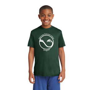 Delaveaga Elementary Spirit Wear 2023/24 On-Demand-Youth Unisex Dri-Fit Shirt Circle Logo