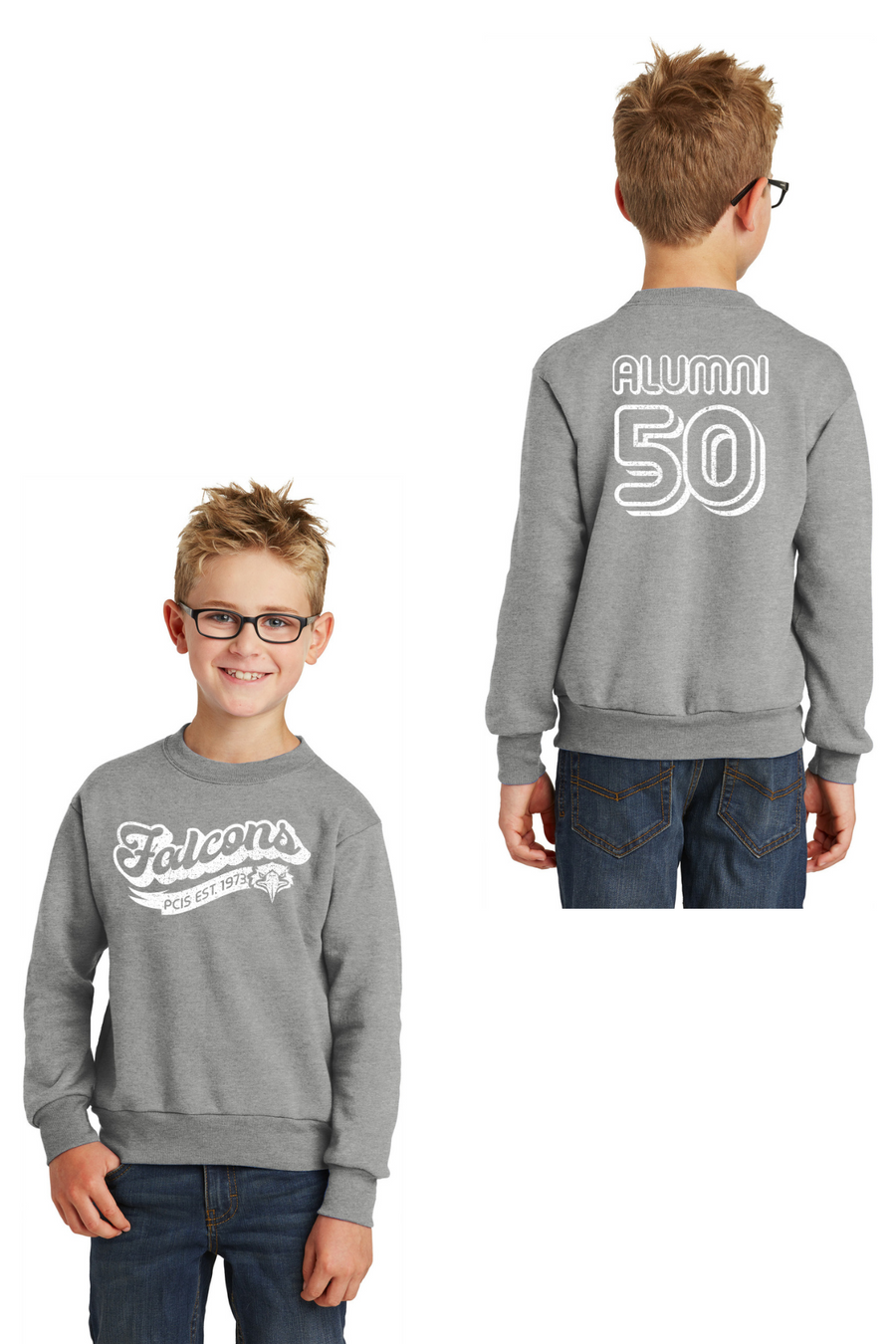 Plymouth Community Intermediate Spirit Wear 2023 On-Demand-Youth Unisex Crewneck Sweatshirt Alumni