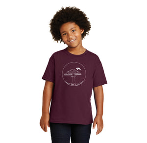 Laurel Tree Charter School Spirit Wear 2023-24 On-Demand-Youth Unisex T-Shirt Mushroom Logo