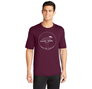 Laurel Tree Charter-Adult Unisex Dri-Fit Shirt Mushroom Logo