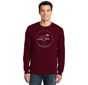 Laurel Tree Charter-Adult Unisex Long Sleeve Tee Mushroom Logo