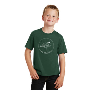 Laurel Tree Charter-Youth Unisex Fan Favorite Premium Tee Mushroom Logo