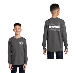 Hanover Elementary Spirit Wear 2023-24 On-Demand-Youth Unisex Port & Company Long Sleeve Shirt