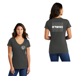 Hanover Elementary Spirit Wear 2023-24 On-Demand-Women's Fan Favorite V-Neck Tee