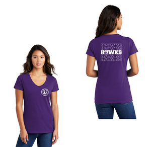 Hanover Elementary Spirit Wear 2023-24 On-Demand-Women's Fan Favorite V-Neck Tee