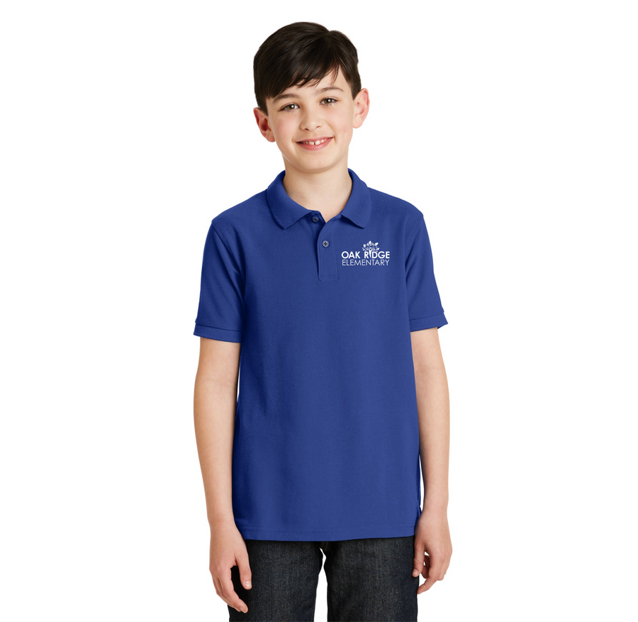 Oak Ridge Elementary Spirit Wear 2023-24 On-Demand-Youth Unisex Polo
