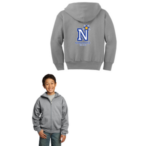 Naramake Elementary Spirit Wear 2023-24 On-Demand-Youth Unisex Full-Zip Hooded Sweatshirt