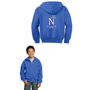 Naramake Elementary Spirit Wear 2023-24 On-Demand-Youth Unisex Full-Zip Hooded Sweatshirt