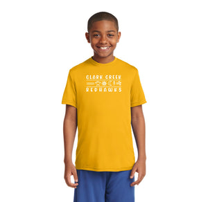 Clark Creek Spirit Wear 2023-24 On-Demand Store-Youth Unisex Dri-Fit Shirt