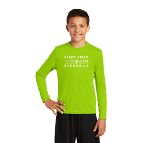 Clark Creek Spirit Wear 2023-24 On-Demand Store-Youth Unisex Dri-Fit Long Sleeve Tee