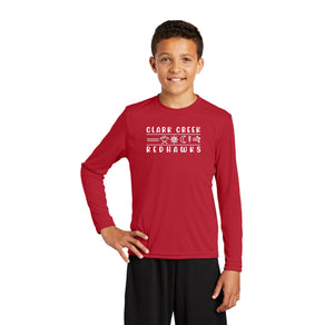 Clark Creek Spirit Wear 2023-24 On-Demand Store-Youth Unisex Dri-Fit Long Sleeve Tee