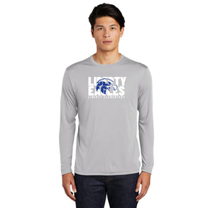 Liberty Elementary Fall Spirit Wear 2023-24 On-Demand-Adult Unisex Dri-Fit Long Sleeve Tee Eagle Logo