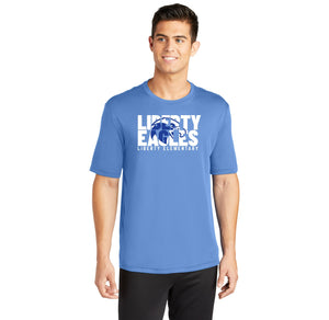 Liberty Elementary Fall Spirit Wear 2023-24 On-Demand-Adult Unisex Dri-Fit Shirt Eagle Logo