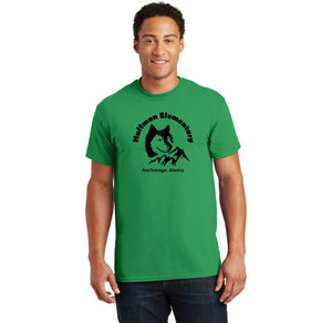 Huffman Elementary Spirit Wear 2023-24 On-Demand-Adult Unisex T-Shirt Husky Logo