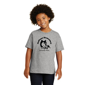 Huffman Elementary Spirit Wear 2023-24 On-Demand-Youth Unisex T-Shirt Husky Logo