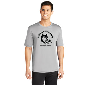 Huffman Elementary Spirit Wear 2023-24 On-Demand-Adult Unisex Dri-Fit Shirt Husky Logo