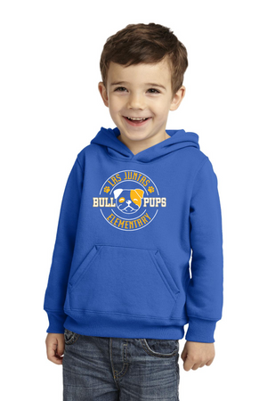 Las Juntas Elementary 2023-24 On-Demand-Toddler Pullover Hooded Sweatshirt Circle Logo