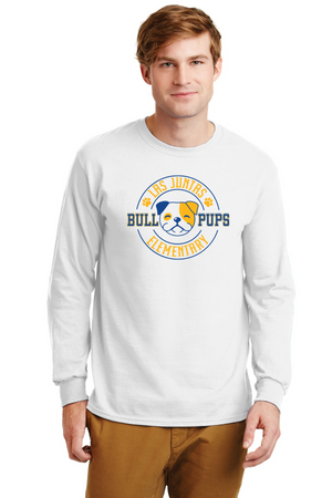 Las Juntas Elementary 2023-24 On-Demand-Unisex Long Sleeve Shirt Circle Logo