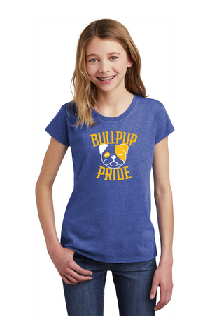 Las Juntas Elementary 2023-24 On-Demand-Youth District Girls Tee Pride Logo