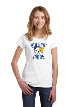 Las Juntas Elementary 2023-24 On-Demand-Youth District Girls Tee Pride Logo