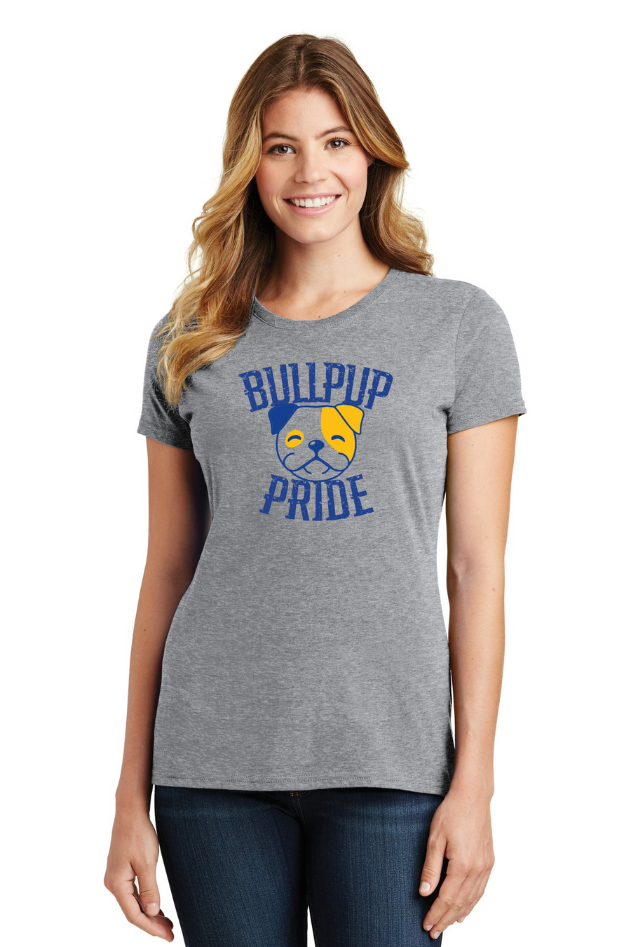 Las Juntas Elementary 2023-24 On-Demand-Port and Co Ladies Favorite Shirt Pride Logo