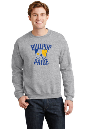 Las Juntas Elementary 2023-24 On-Demand-Unisex Crewneck Sweatshirt Pride Logo