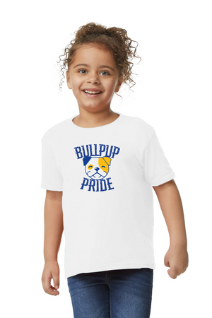 Las Juntas Elementary 2023-24 On-Demand-Toddler Unisex T-Shirt Pride Logo