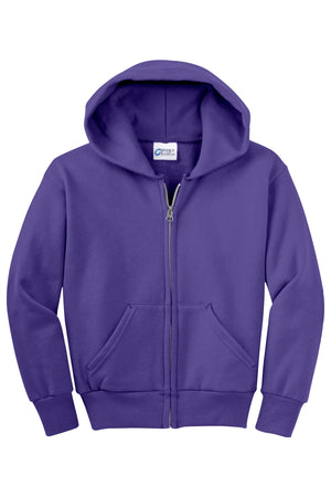 Woodland Springs On Demand-Youth Unisex Full-Zip Hooded Sweatshirt On-Demand Half Mascot