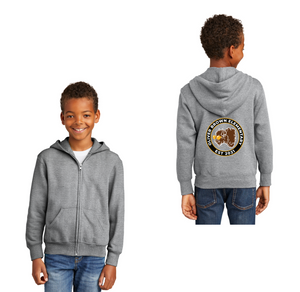 Oliver Brown Elementary Spirit Wear 2024 On-Demand-Youth Unisex Full-Zip Hooded Sweatshirt