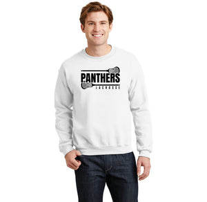 Panther Lacrosse 2023-24 On-Demand-Adult Unisex Crewneck Sweatshirt Black Logo