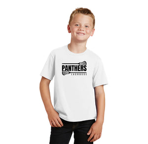 Panther Lacrosse 2023-24 On-Demand-Youth Unisex Fan Favorite Premium Tee Black Logo