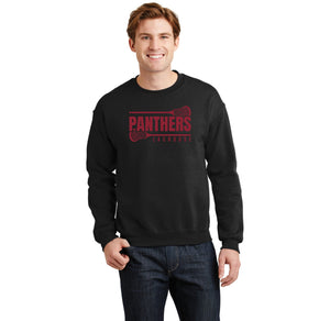 Panther Lacrosse 2023-24 On-Demand-Adult Unisex Crewneck Sweatshirt Maroon Logo