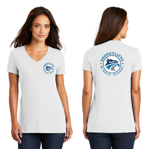 Shorecliffs Middle School 2023/24 Spirit Wear On-Demand-Premium District Women's V-Neck