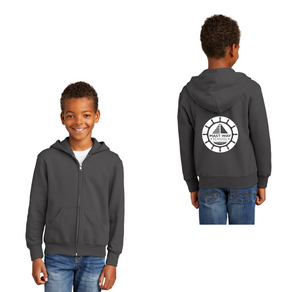 Mast Way Elementary Spring Spirit Wear 2024 On-Demand-Youth Unisex Full-Zip Hooded Sweatshirt