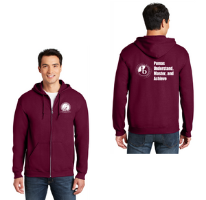 Palmdale Learning Plaza Spirit Wear 2024 On-Demand-Adult Unisex Full-Zip Hooded Sweatshirt Round PUMA