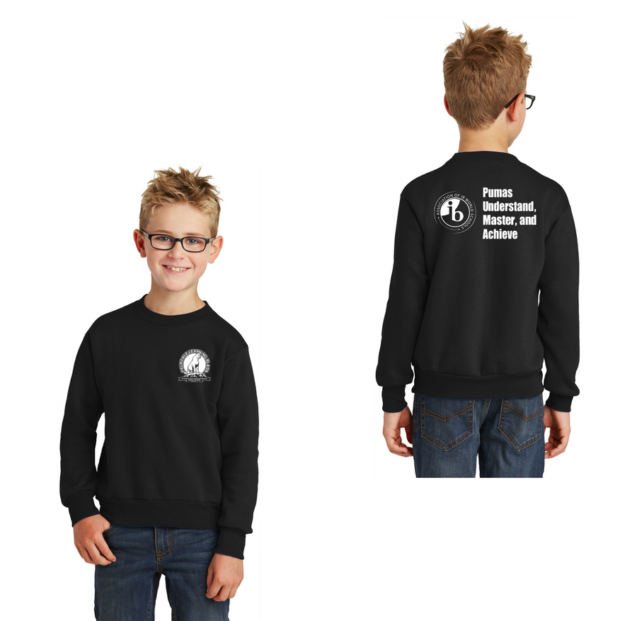 Palmdale Learning Plaza Spirit Wear 2024 On-Demand-Youth Unisex Crewneck Sweatshirt Round PUMA