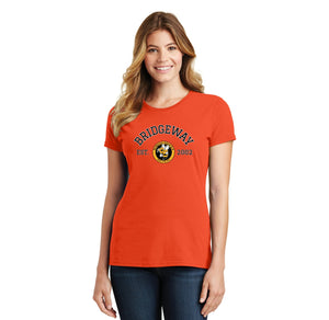 Bridgeway Island-Womens Fan Favorite Tee Circle Logo