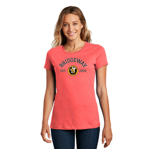 Bridgeway Island-Womens Premium Tee Circle Logo