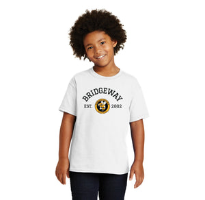 Bridgeway Island-Youth Unisex T-Shirt Circle Logo