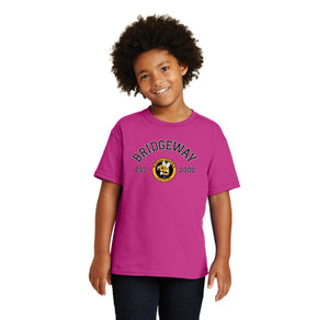 Bridgeway Island-Youth Unisex T-Shirt Circle Logo