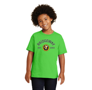 Bridgeway Island-Youth Unisex T-Shirt Circle Logo