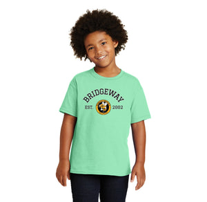 Bridgeway Island-Youth Unisex T-Shirt Circle Logo