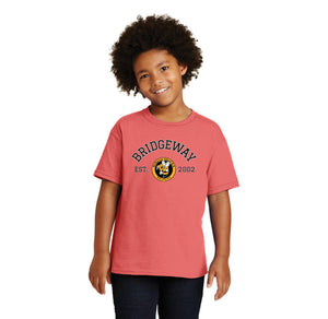 Bridgeway Island-Youth Unisex T-Shirt Circle Logo