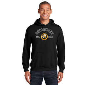 Bridgeway Island-Adult Unisex Hoodie Circle Logo